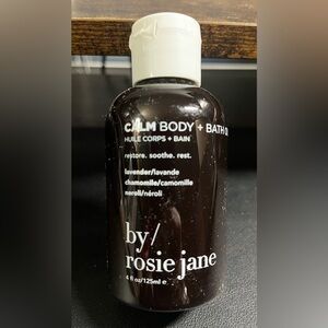 Rosie Jane Calm Body Bath Oil - 4oz - Lavender/Chamomile/Neroli